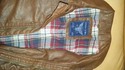 Куртка, кожзам, Zara kids, 11-12 лет, 152 см