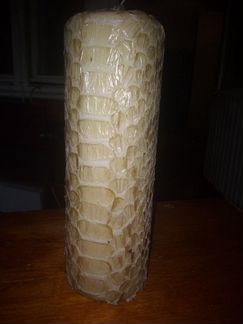 Интерьерные свечи в натуральной змеиной коже