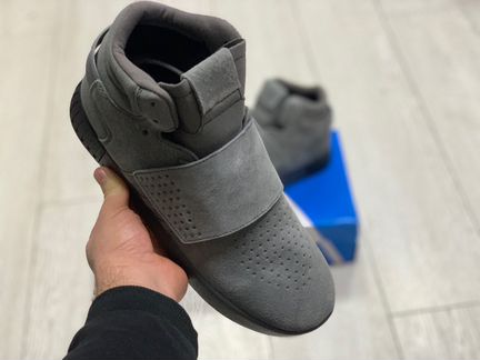 Кроссовки Adidas Tubular Invader Зимние с Мехом