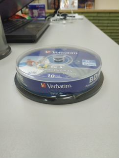 Verbatim BD-R DataLife 10 штук по 25гб