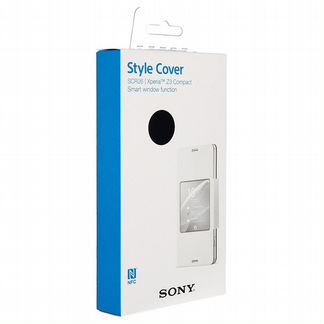 Стильный чехол Sony SCR26 white