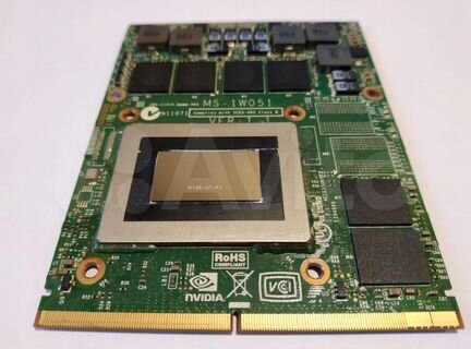 Видеокарта Nvidia Geforce 570M GTX - ноутбук MXM