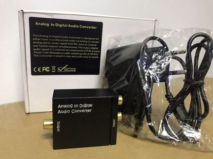 Звуковой конвертер из аналога в цифру