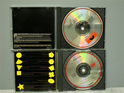 Компакт-диски CD фирменные из коллекции