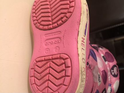 Сапоги Crocs С7 утепленные