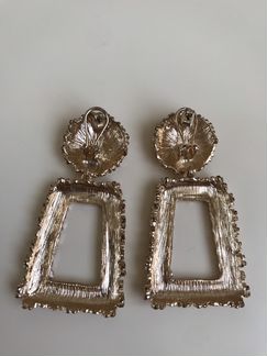 Серьги zara 2 пары