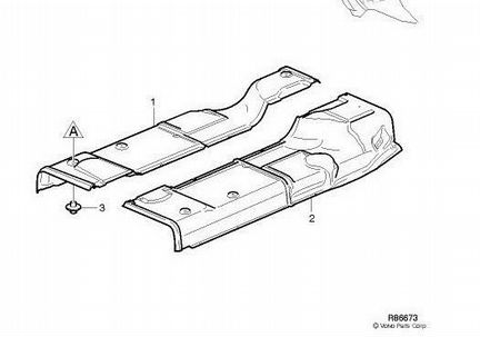 Изоляция кабины Вольво Fh Fm 20398651