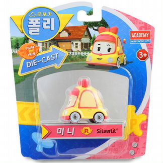 Машинка Robocar Poli Silverlit Мини металлическая
