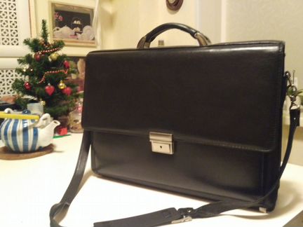 Портфель кожаный