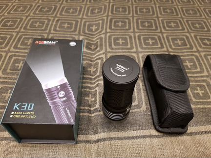 Мощный фонарь Acebeam K30 5200люмен