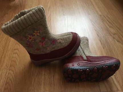 Валенки сапожки детские 22 размер натуральные