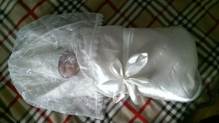 Комплект на выписку на овчине