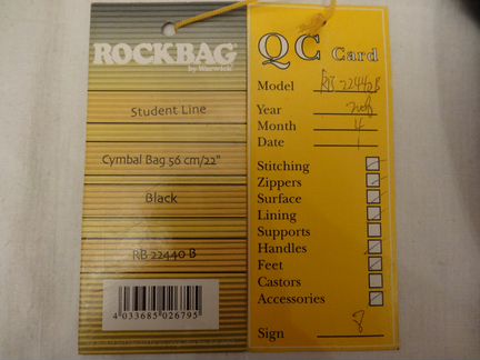 Rockbag RB22440B Чехол для тарелок (новый)