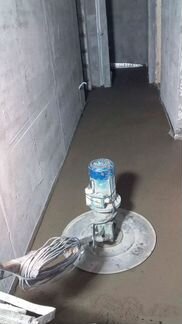 Механизированная стяжка пола за один день