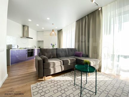 Квартира-студия, 45 м², 7/9 эт.