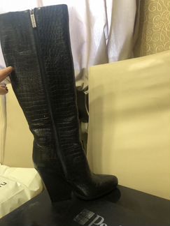 Сапоги кожаные