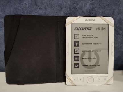 Электронная книга Digma R61M белый